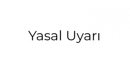 Yasal Uyarı